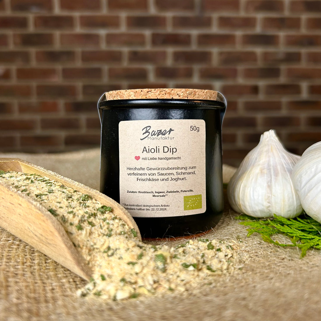 Bio Dip Set – „Vielfalt zum Dippen & Genießen“ 6×25 g