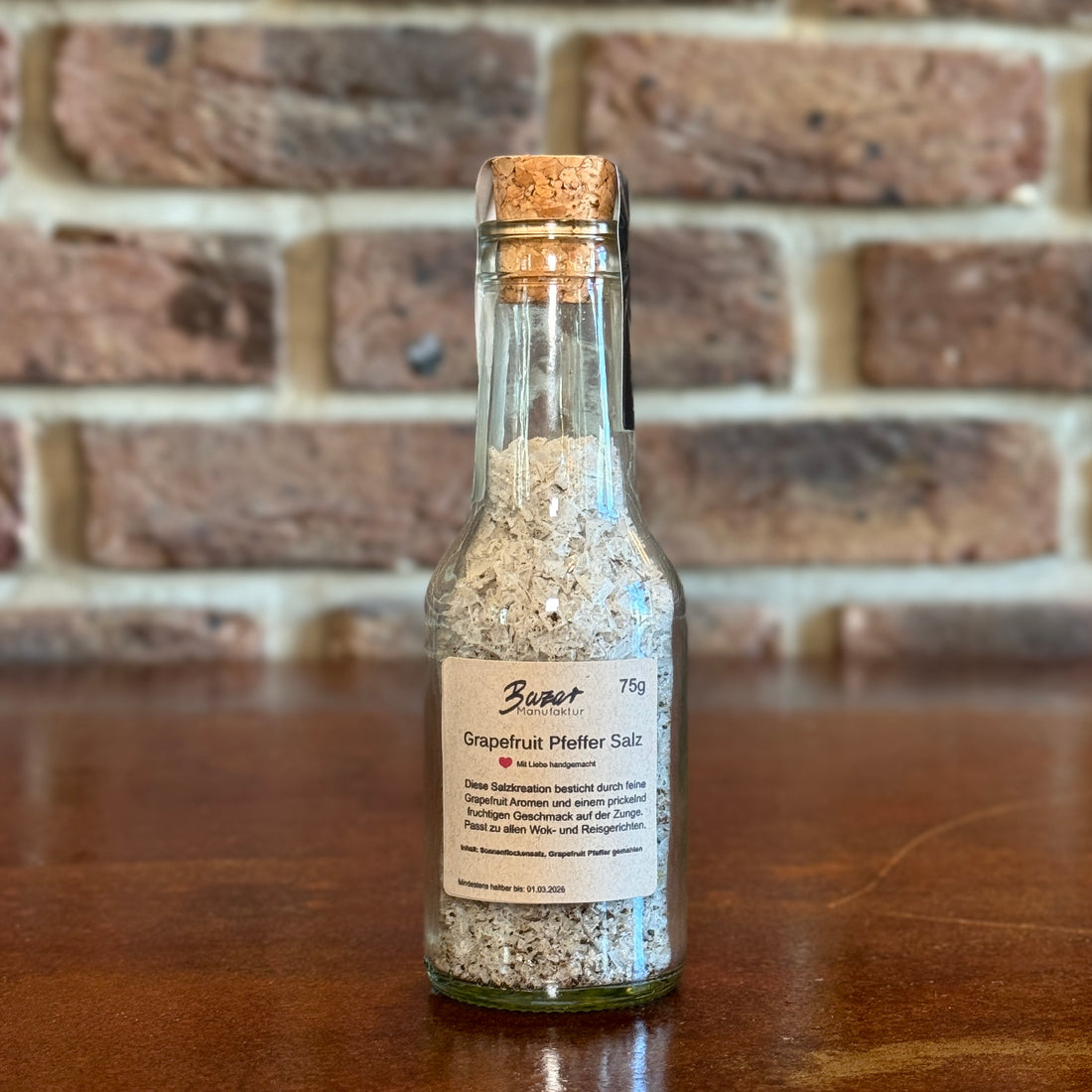 Grapefruit Pfeffer Salz – „Zitrusfrische in Perfektion“ 75 g