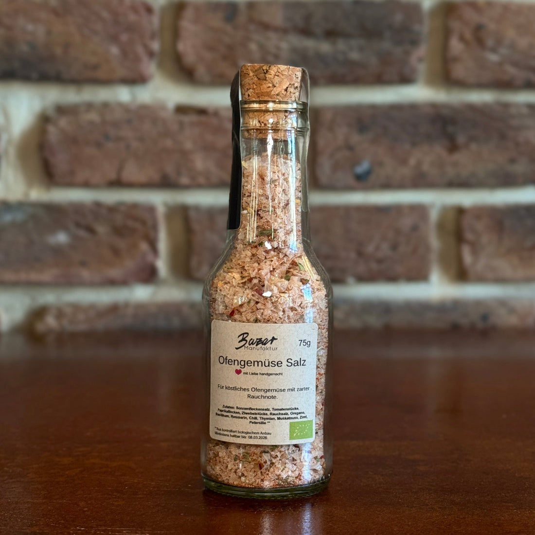 Ofengemüse Salz – „Würzige Harmonie mit Rauchflair“ 75 g