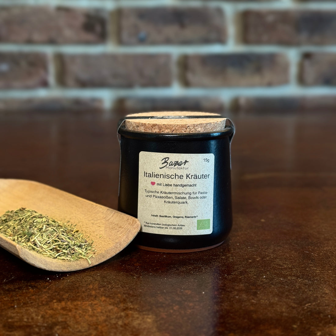 Italienische Kräuter – „Mediterranes Bio-Allroundtalent“ 25 g