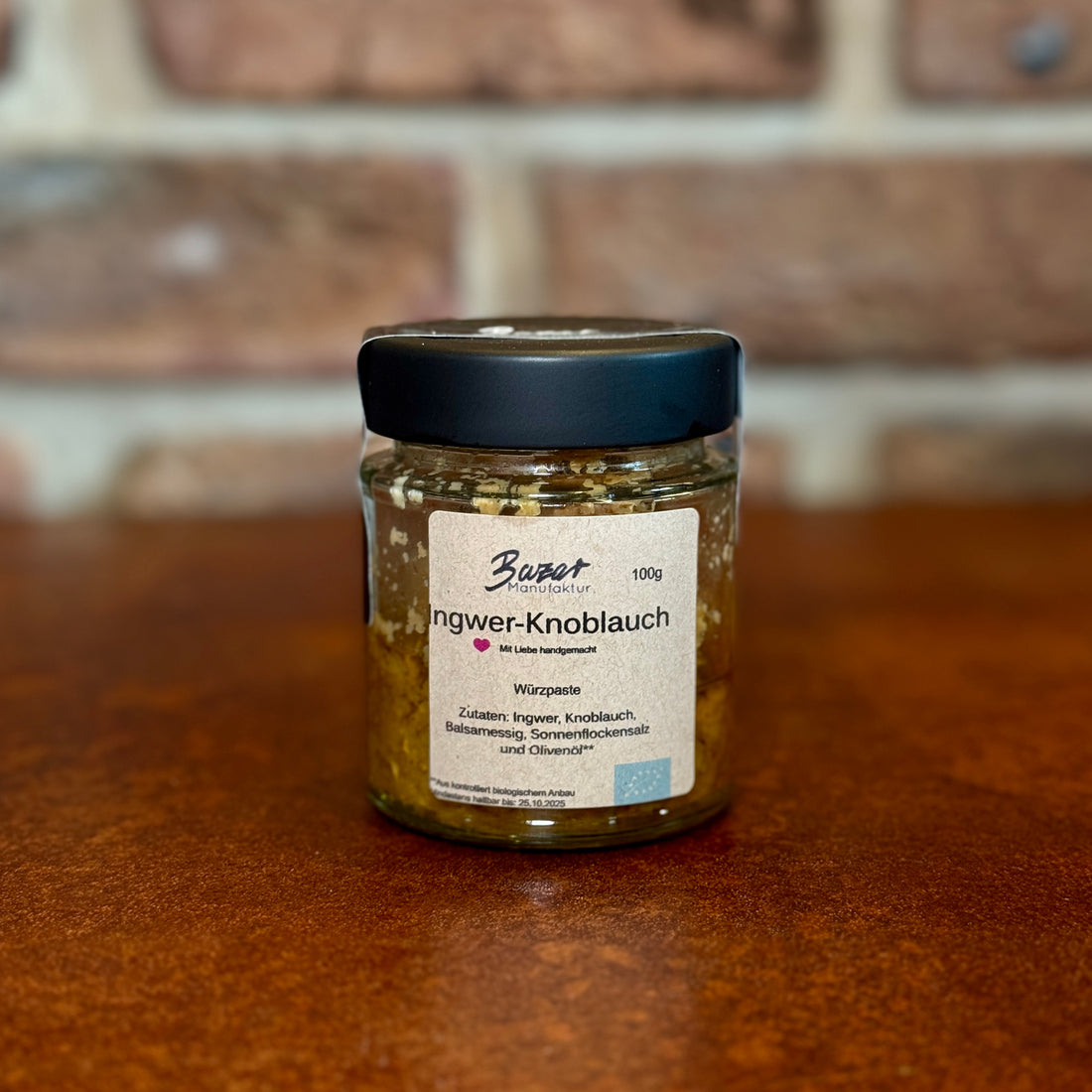 Ingwer-Knoblauch Würzpaste – „Würze mit Power“ 100 g