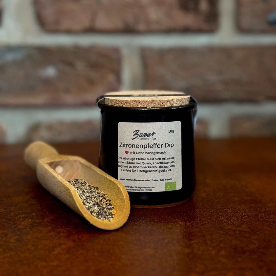 Zitronenpfeffer Dip – „Frische trifft Schärfe“ 50 g