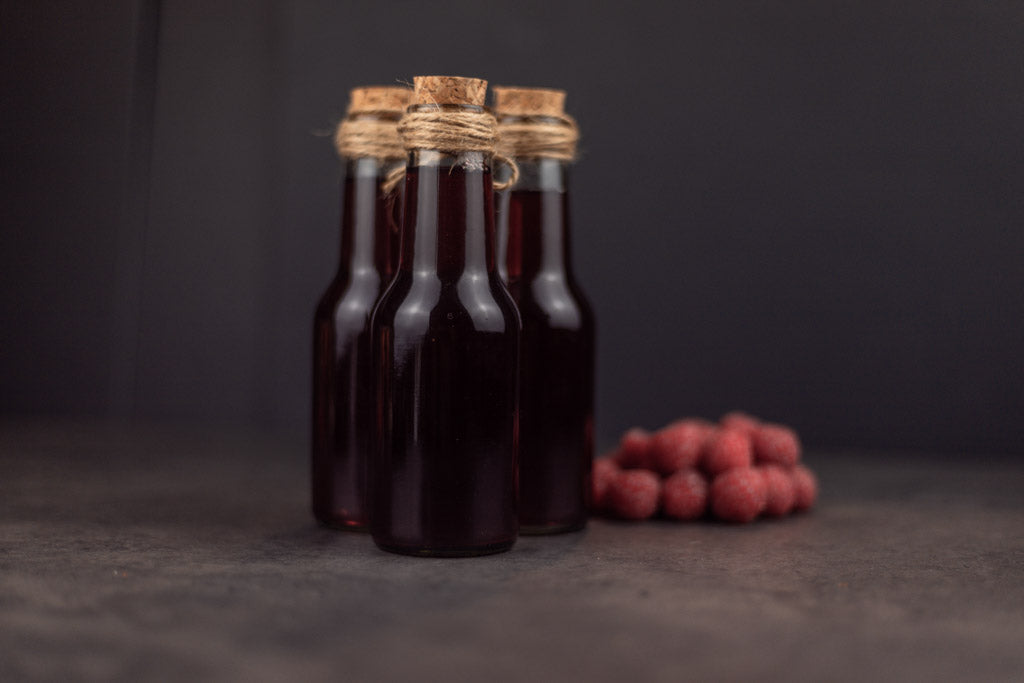 Raspberry hibiscus balsamic vinegar