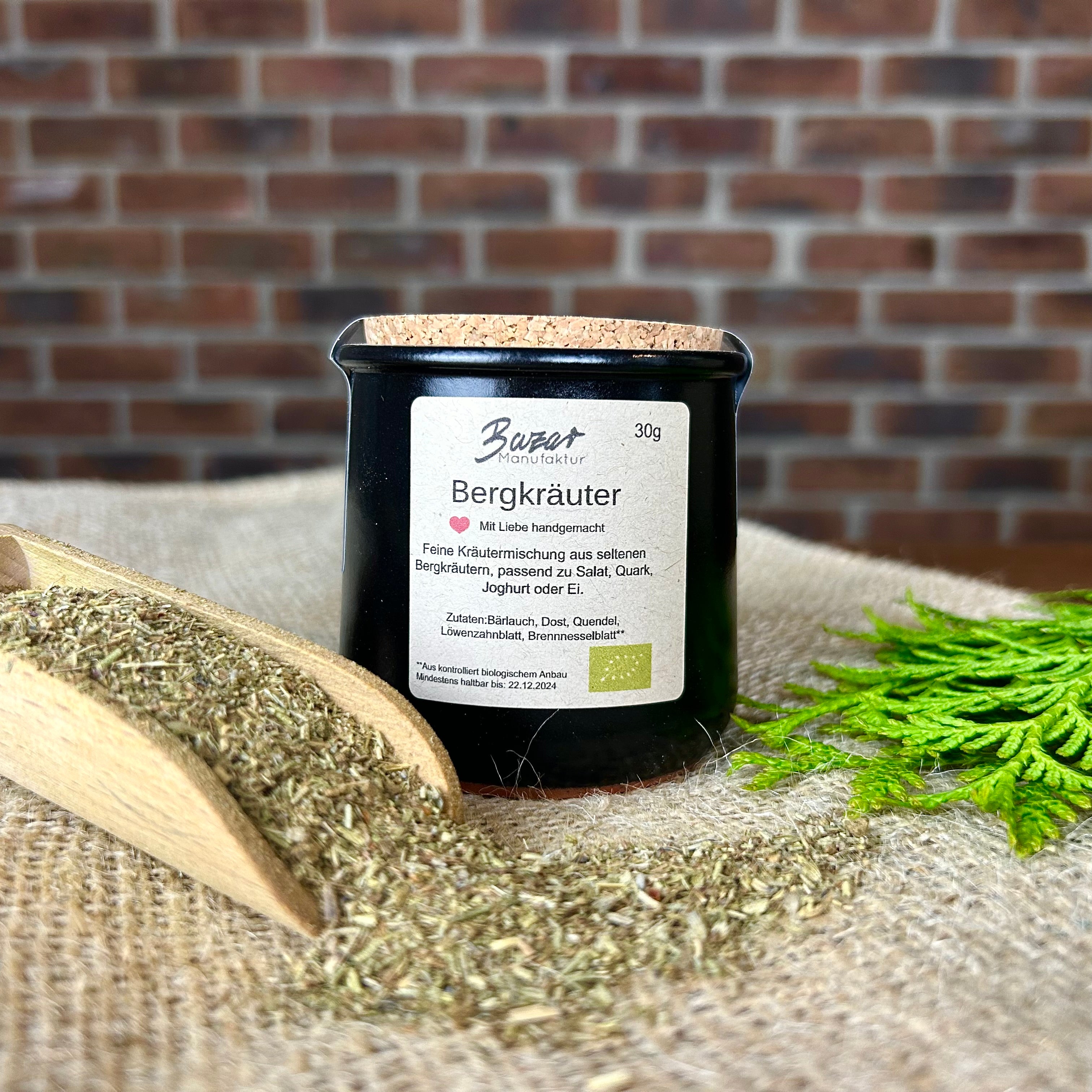 Organic mountain herbs