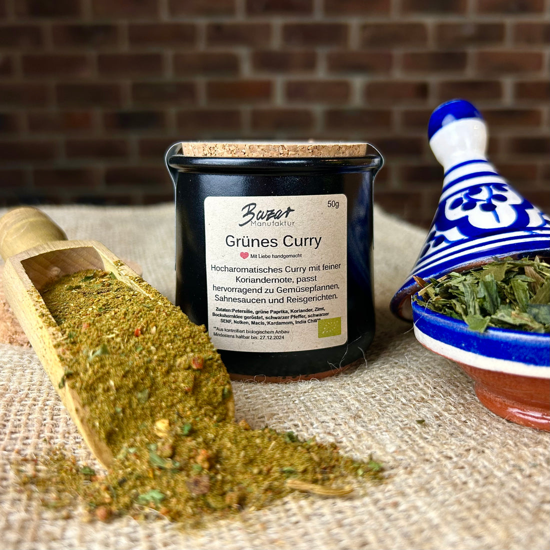 Bio Grünes Curry 50g