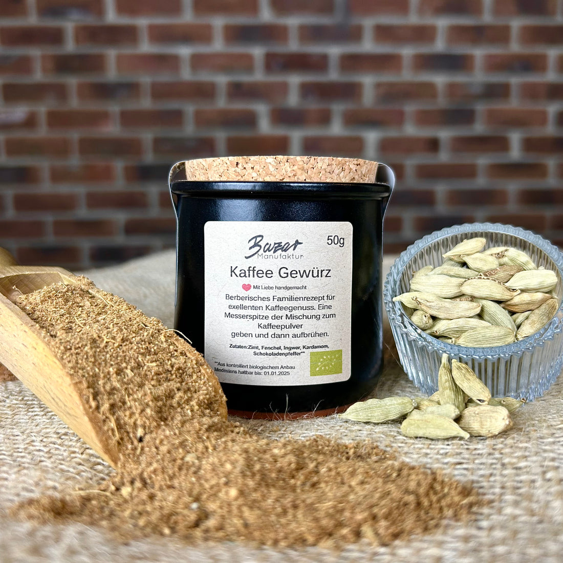 Organic coffee spice