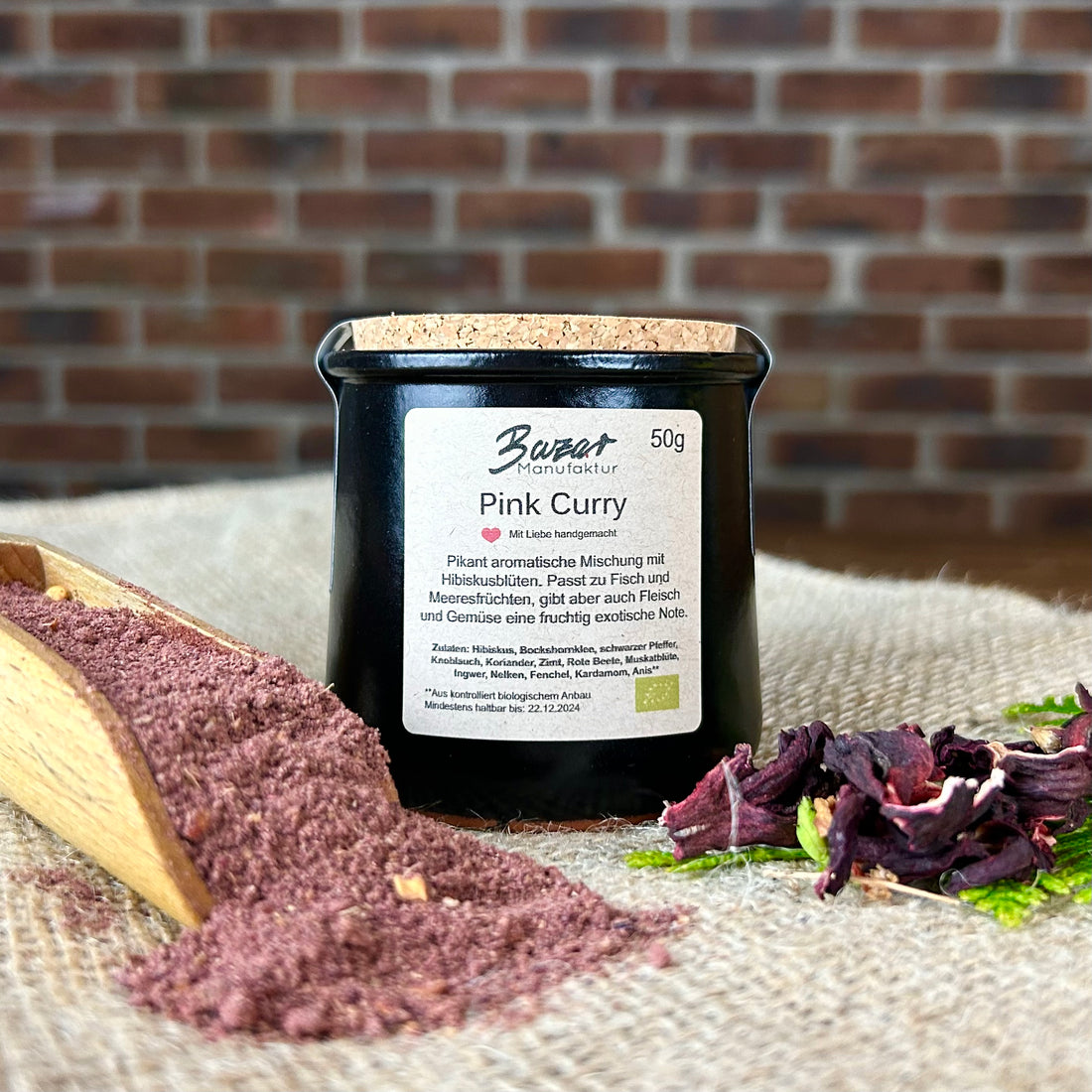 Curry Rose Bio 50g