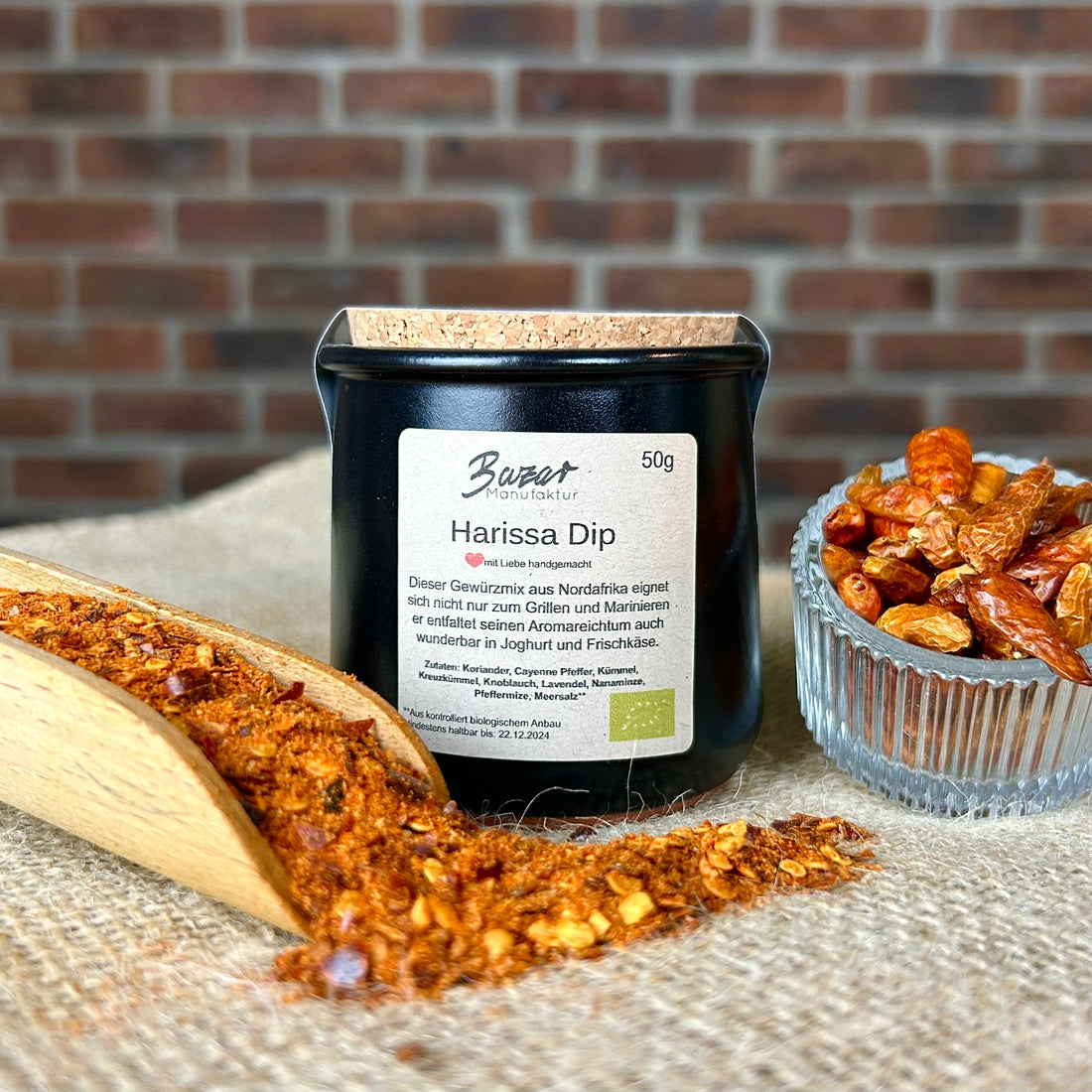 Bio Harissa Dip 50g