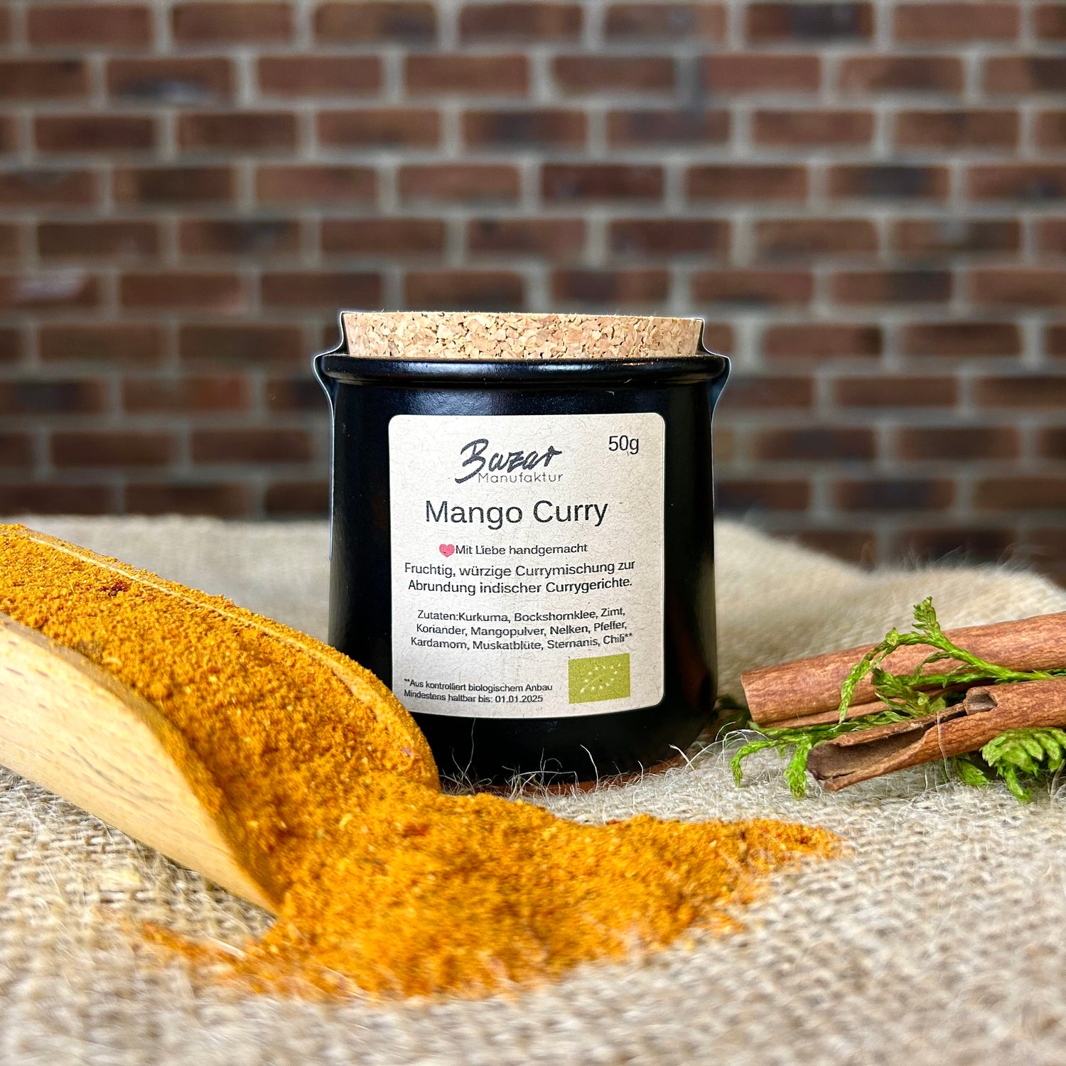 Curry Mangue Bio 50g