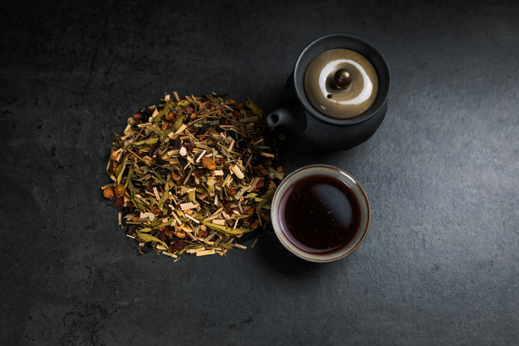 Gold orange tea
