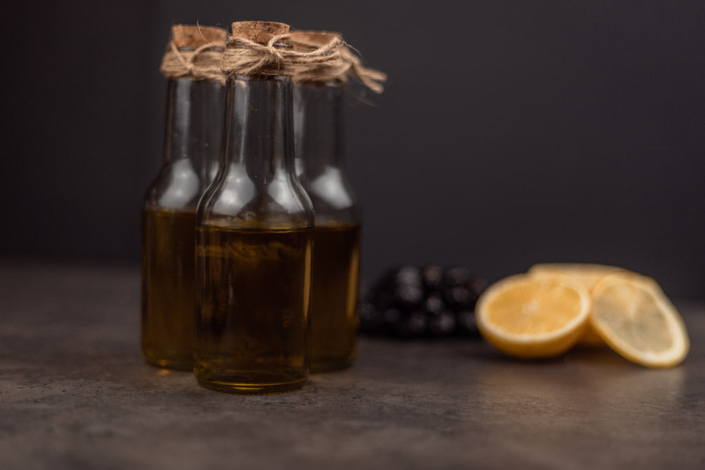 Olive and lemon oil